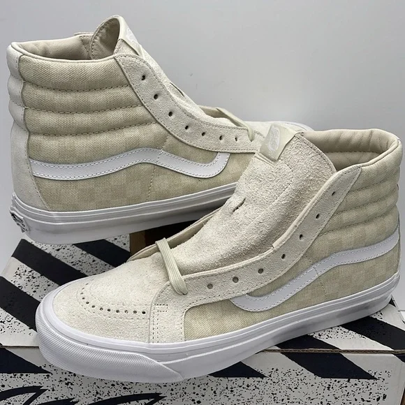 Vans Men’s 0g Sk8-Hi Lx Vault Checkerboard Vintag
VN0A4BVB0VW 
Sneakers - Picture 10 of 16